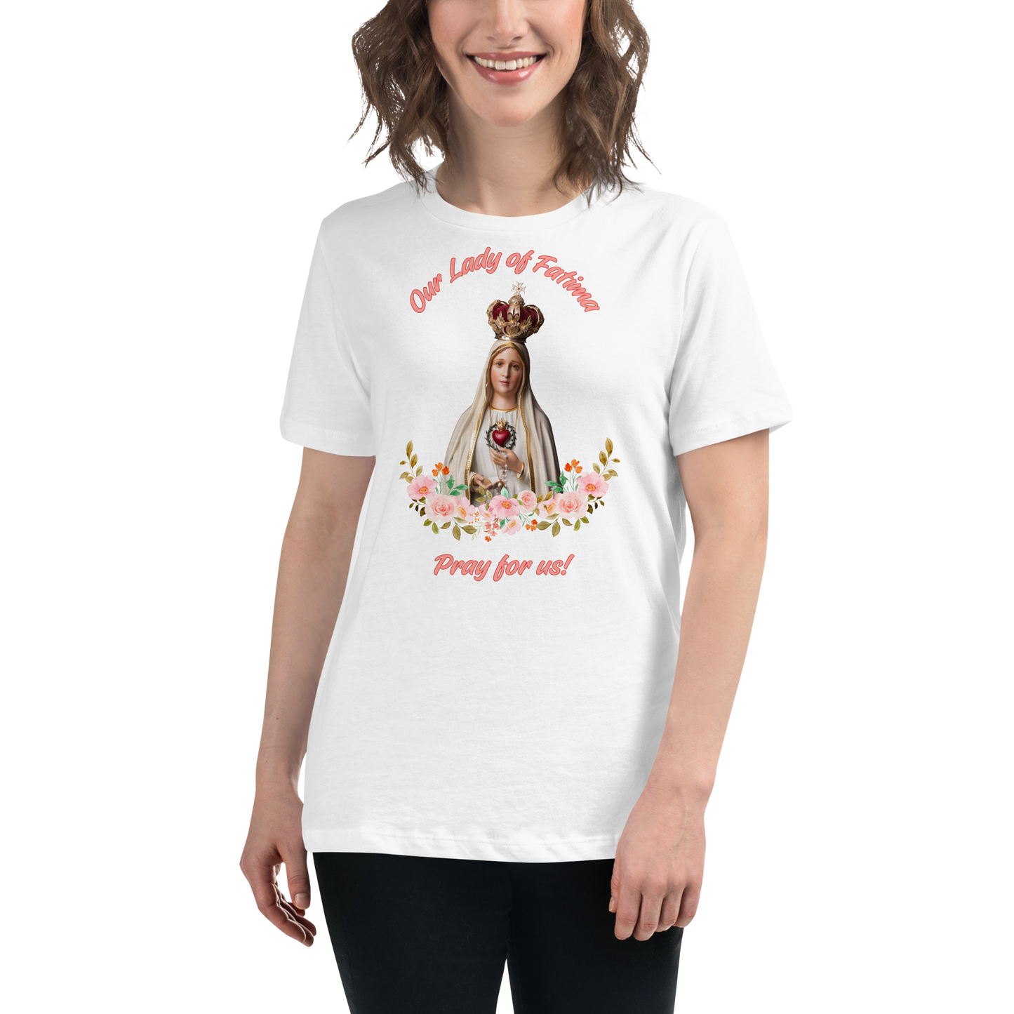 Our Lady of Fatima women's t-shirt